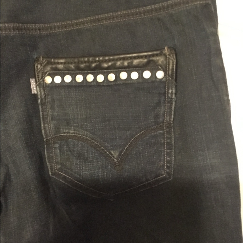 Silver Tab Men's Black Jeans - Picture 4 of 7